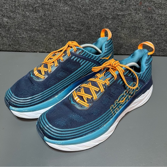 HOKA ONE ONE BONDI 6 BLACK IRIS / STORM BLUE RUNNING SHOES - Men’s Size 11.5 main image 14